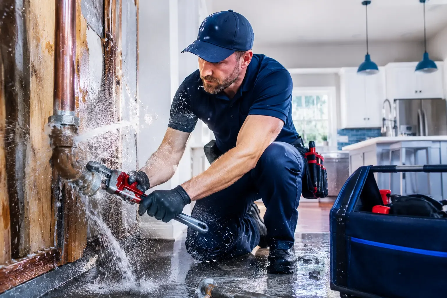 Local emergency pipe repair professionals in Skippers, VA
