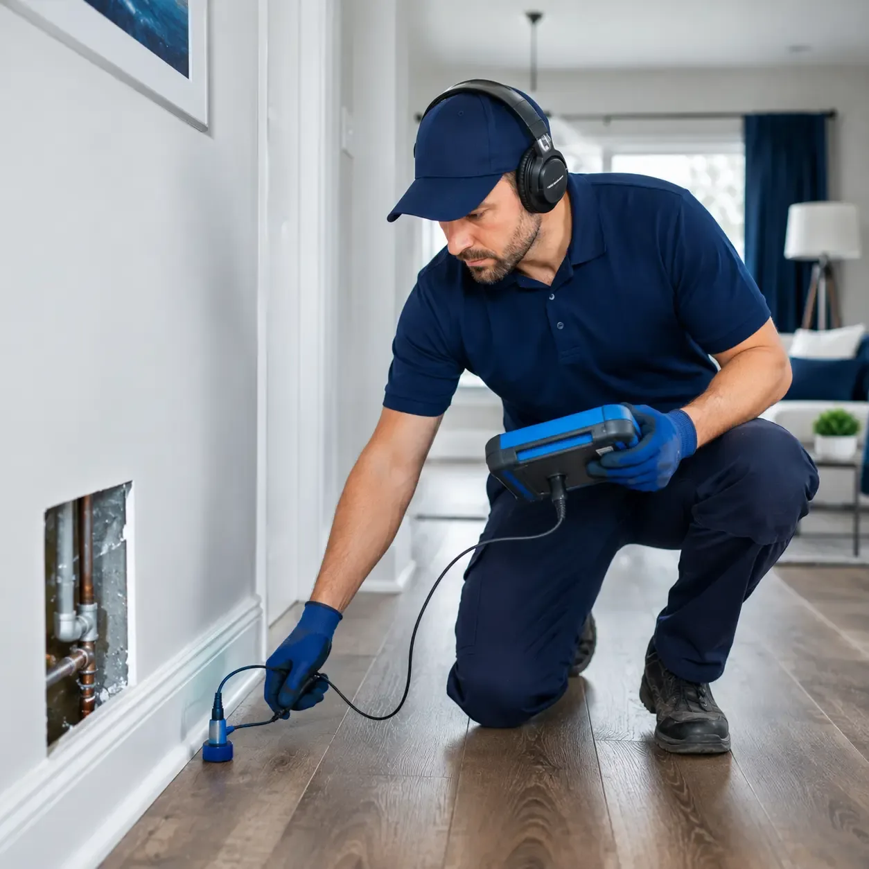 Emergency plumbing professionals serving Skippers, VA